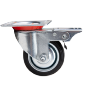 Roata Pivotanta cu Flansa 1104 / D[mm]: 75; Tip: Fara Frana; S[Kg]: 50